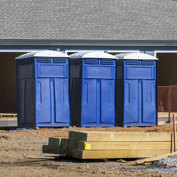 do you offer hand sanitizer dispensers inside the porta potties in Bledsoe